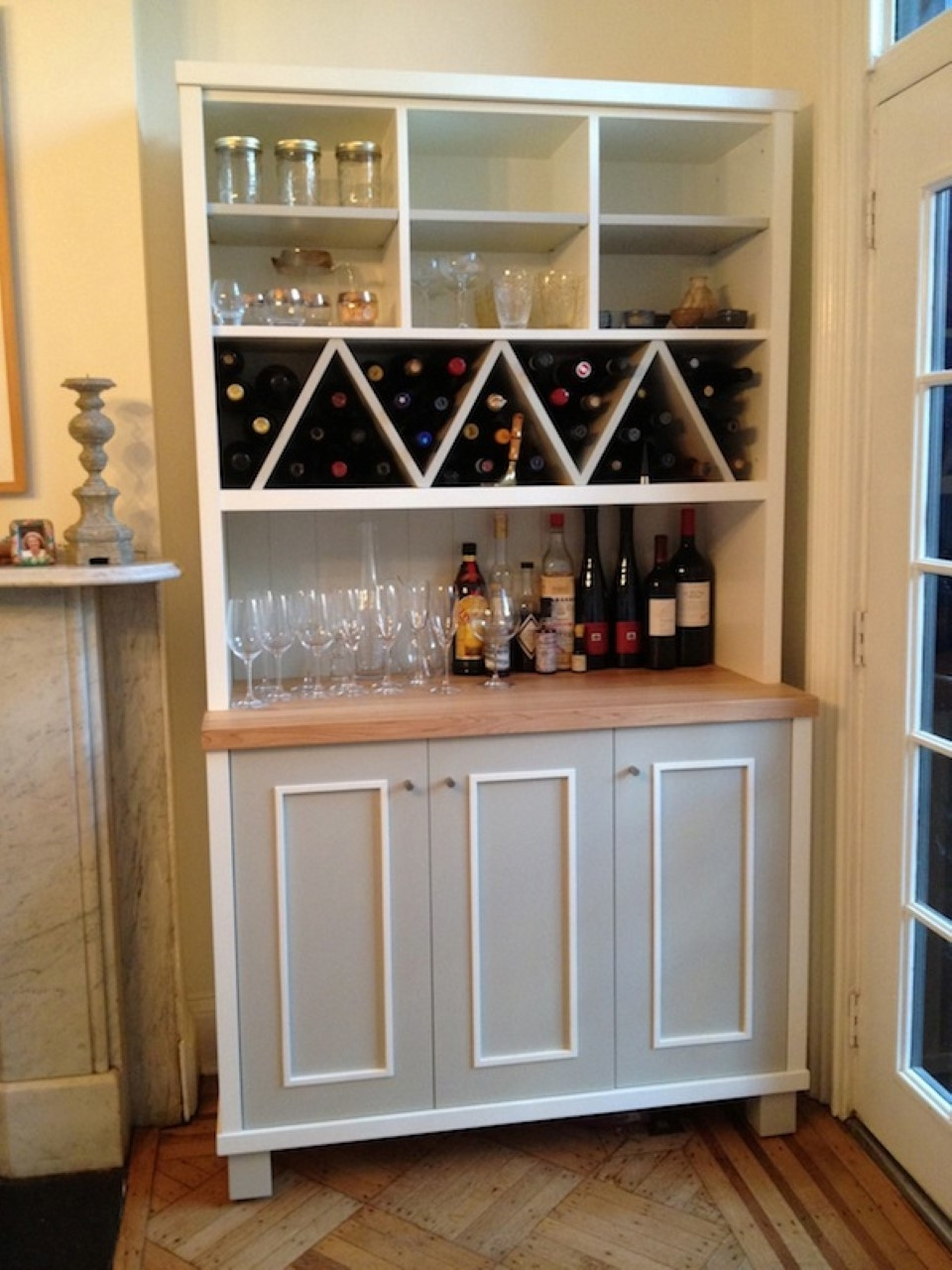 Kitchen Cabinet Wine Storage
 Kitchen Cabinet With Wine Storage
