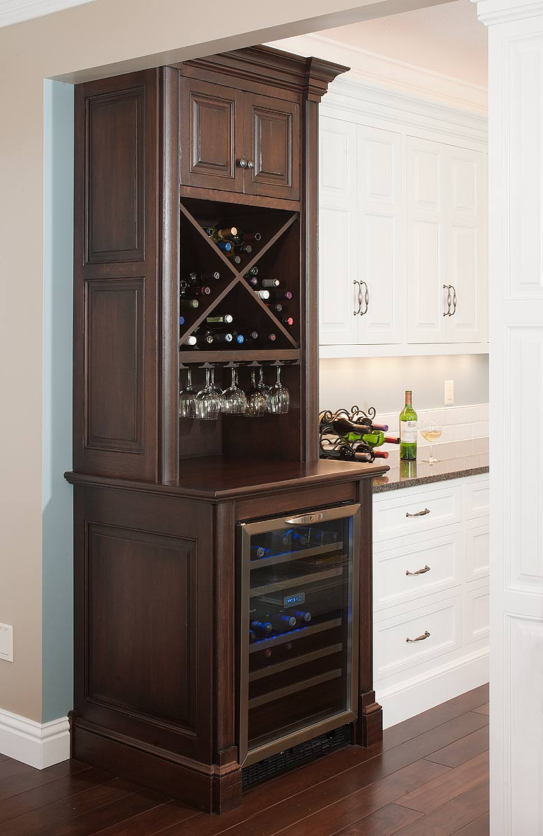 Kitchen Cabinet Wine Storage
 Mullet Cabinet — Family of 7 Kitchen