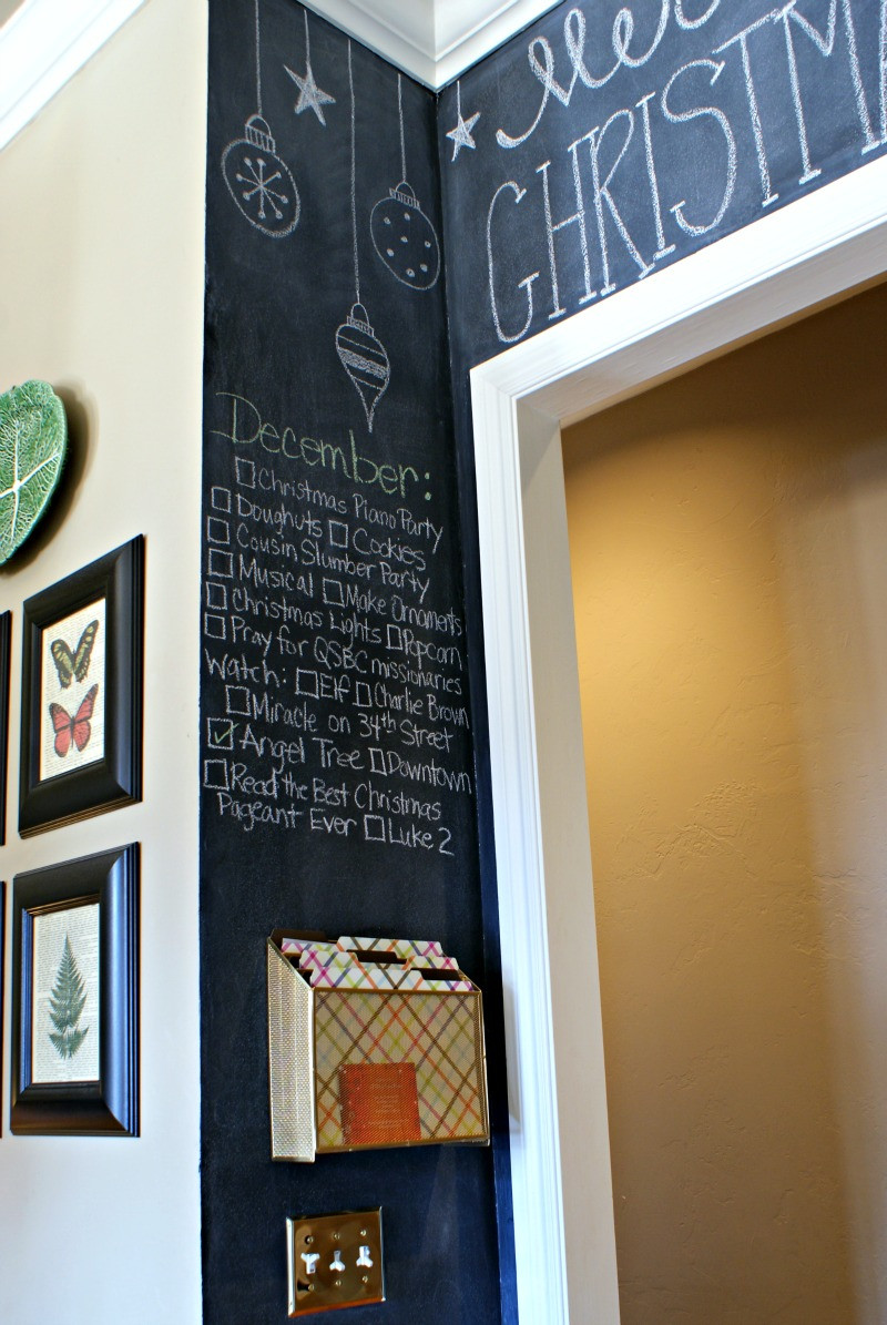 Kitchen Chalkboard Wall Ideas
 KITCHEN CHALKBOARD WALL Dimples and Tangles