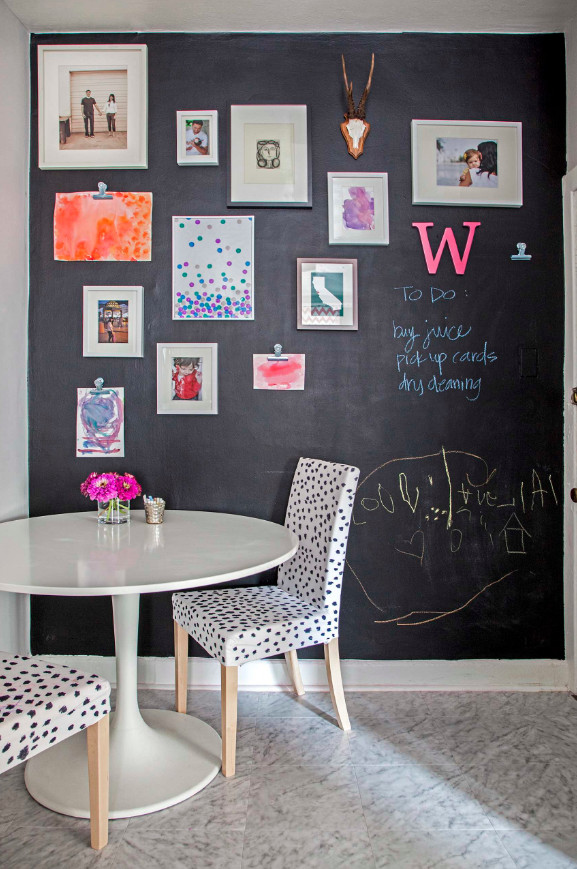 Kitchen Chalkboard Wall Ideas
 Amazingly Easy DIY Chalk Board Walls for Your Kids