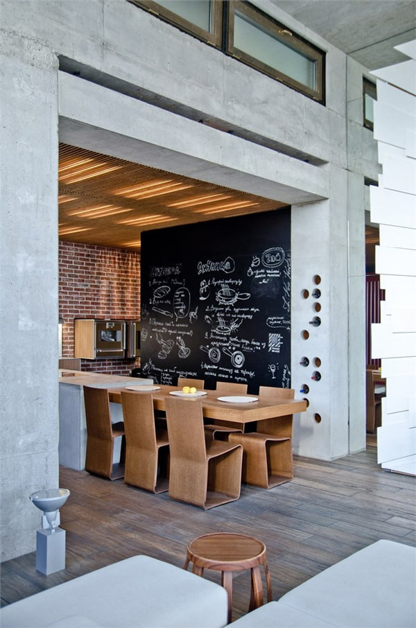 Kitchen Chalkboard Wall Ideas
 Chalkboard Wall Trend es to Modern Homes 38