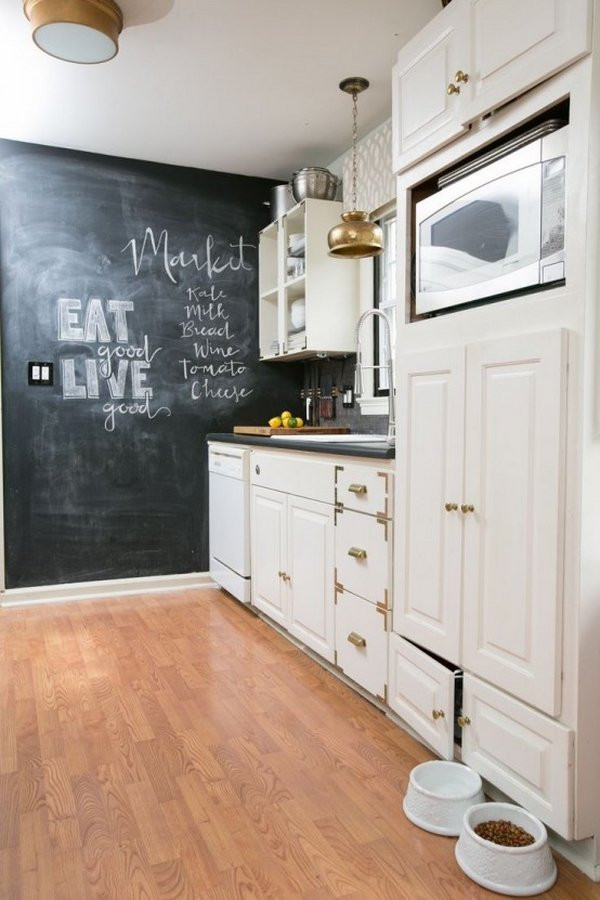 Kitchen Chalkboard Wall Ideas
 Kitchen chalkboard ideas – creative decoration or a