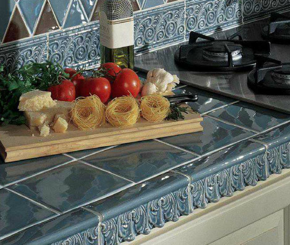 Kitchen Counter Tile
 Tile Counter Ideas for Kitchens and Baths