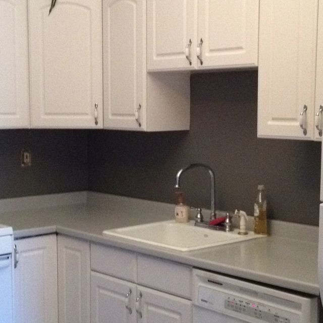 Kitchen Countertop Cover Ups
 Rust Oleum Countertop Paint $20 to cover up outdated