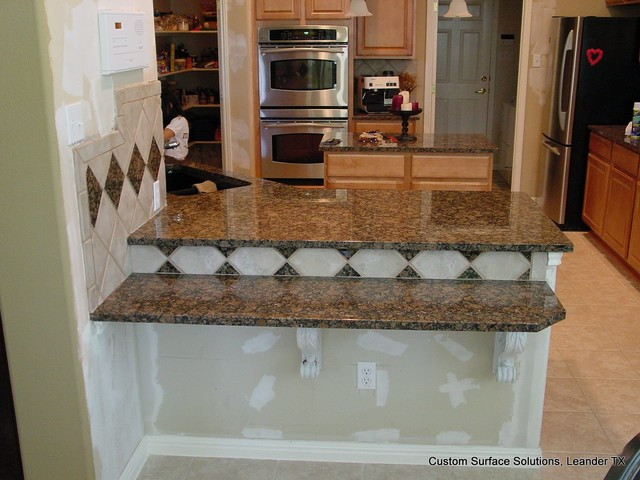 Kitchen Countertop Extension
 Kitchen Backsplash Extension Add on Granite Counters
