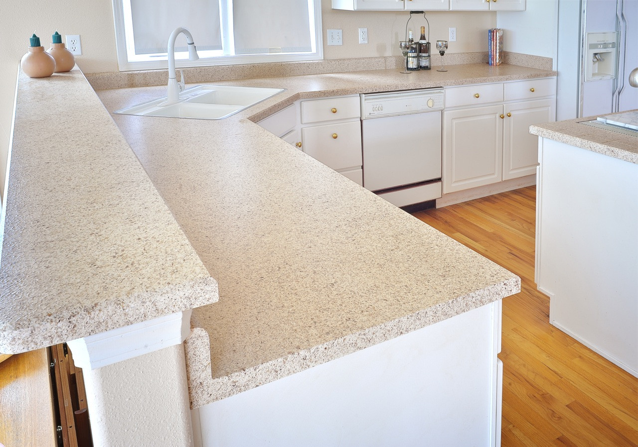 Kitchen Countertop Refinishing
 Miracle Method can refinish your countertops in time for