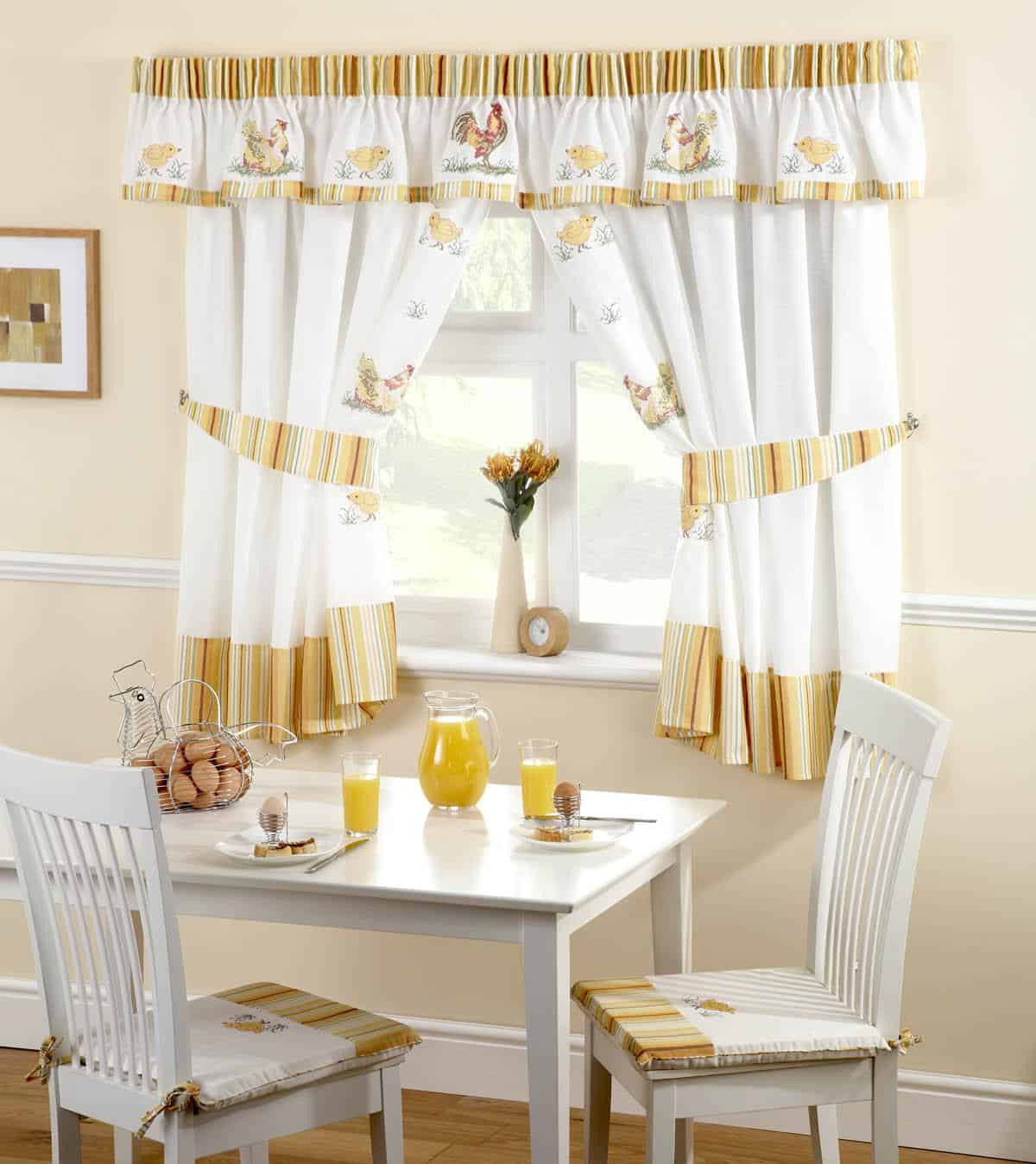 Kitchen Curtains And Valances
 Selection of Kitchen Curtains for Modern Home Decoration