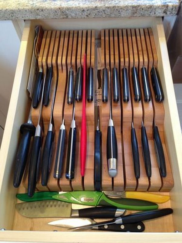 Kitchen Drawer Knife Organizer
 Clever Ideas For Storing Your Kitchen Knives – The Owner