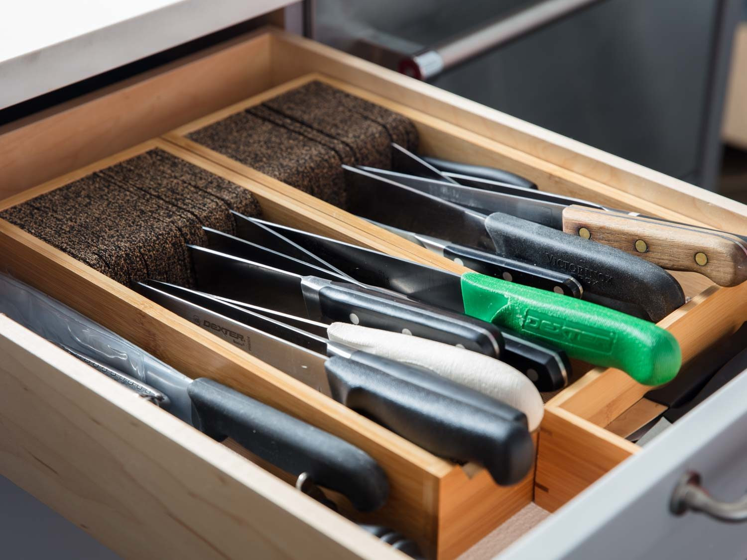 Kitchen Drawer Knife Organizer
 The Best Way to Store Your Knives