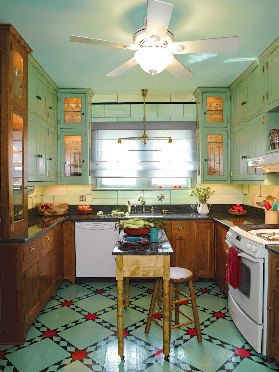 Kitchen Floor Paint
 Traditional Painted Floors Restoration & Design for the