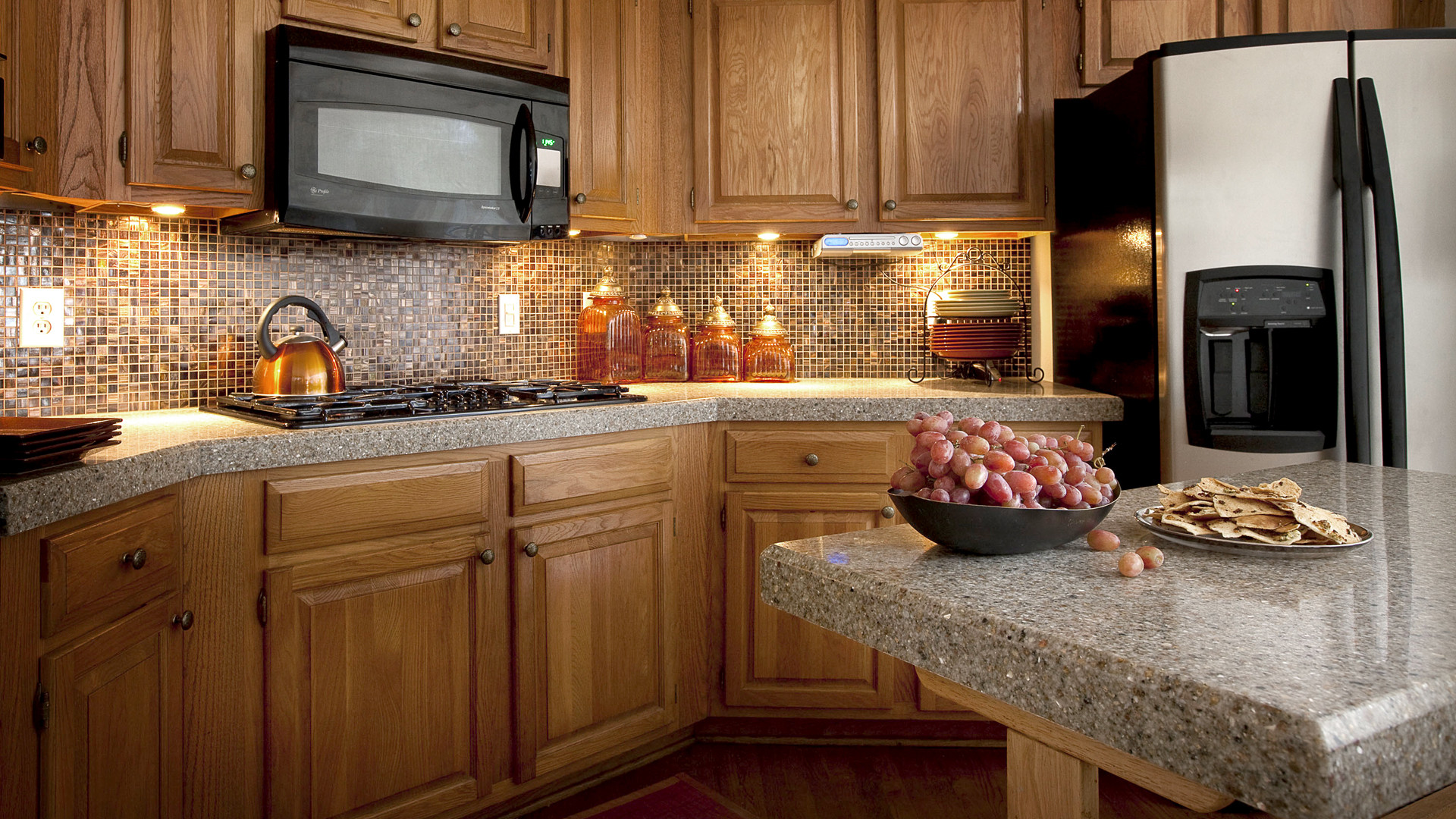 Kitchen Granite Countertop
 Gorgeous Inspiring of Granite Countertops – HomesFeed