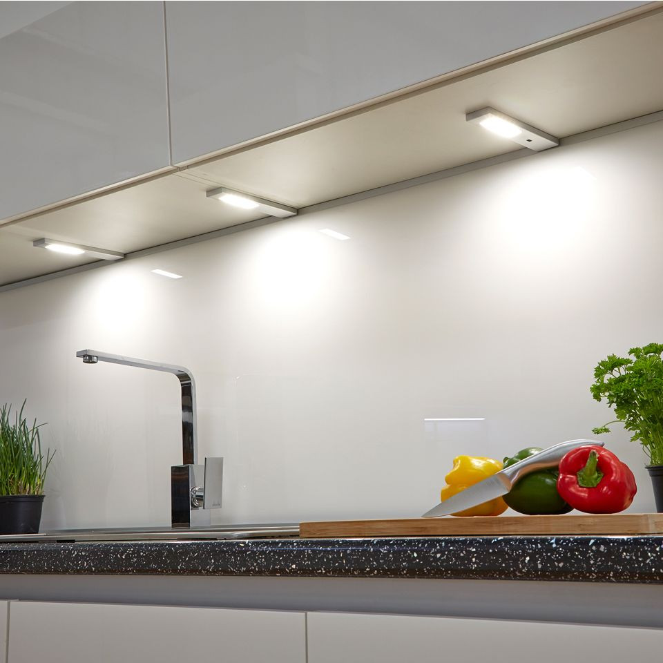 Kitchen Lighting Cabinet
 SLS Quadra Under Cabinet Light With Sensor