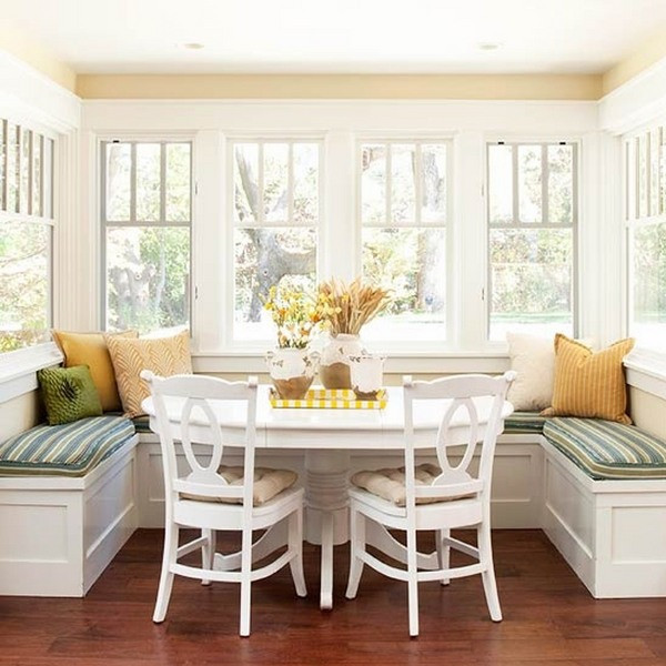 Kitchen Nook Sets With Storage
 How to arrange an adorable breakfast nook in the kitchen