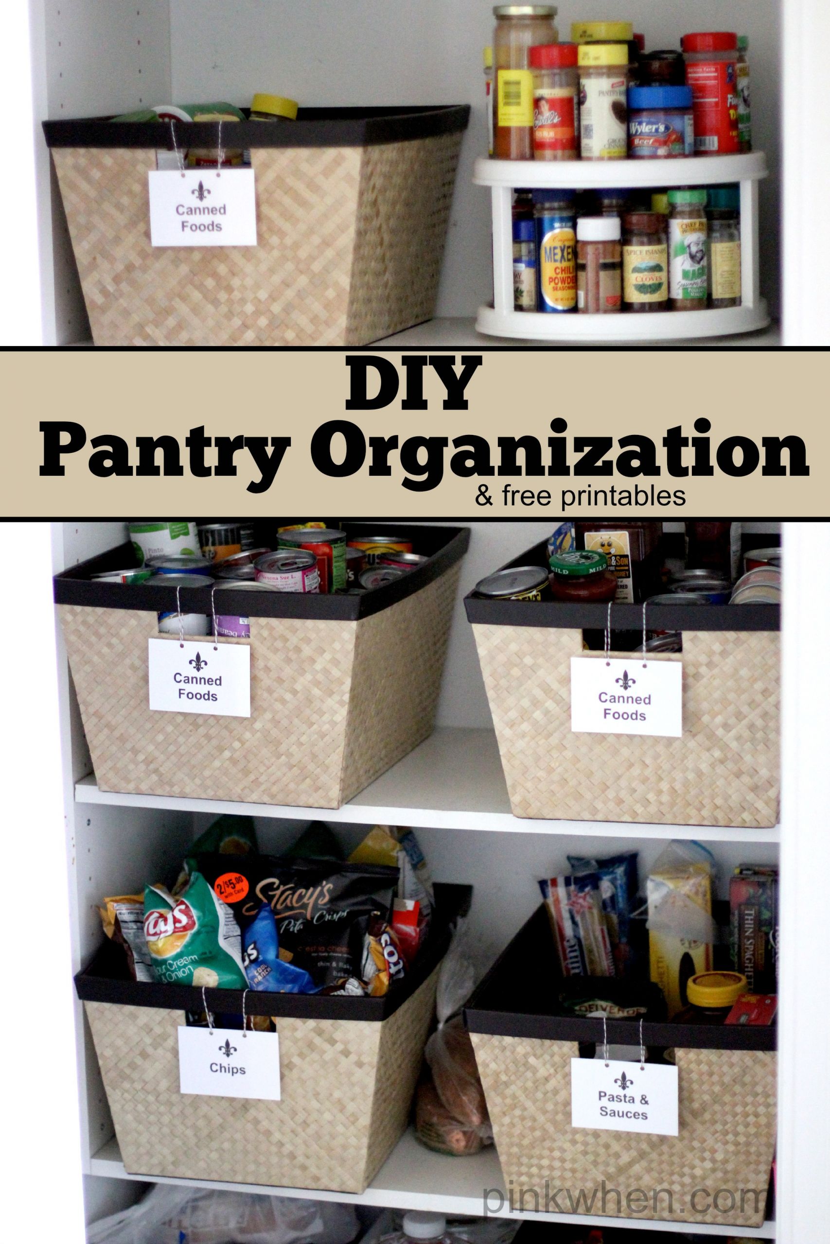 Kitchen Organizers Diy
 Pantry Organization Page 2 of 2 Blooming Homestead