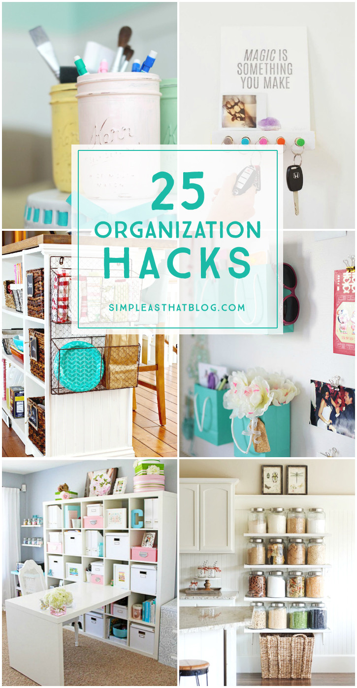 Kitchen Organizing Hacks
 25 Organization Hacks