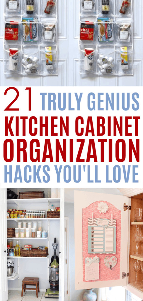 Kitchen Organizing Hacks
 21 Ways To Organize Kitchen Cabinets You ll Kick Yourself