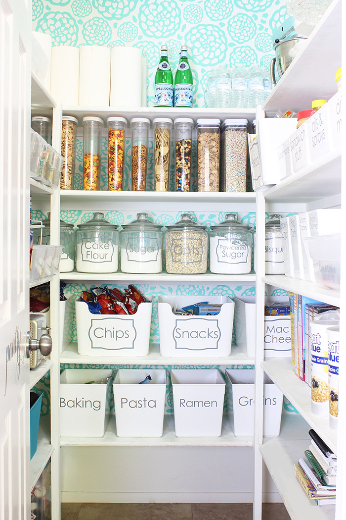 Kitchen Pantry Organize
 How to Organize your Pantry and a Pretty Pantry Makeover