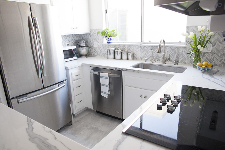 Kitchen Remodel Blogspot
 Small Kitchen Remodel in Los Angeles Before & After Pics