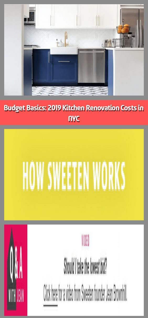Kitchen Remodel Labor Cost
 Bud Basics 2019 Kitchen Renovation Costs in NYC in