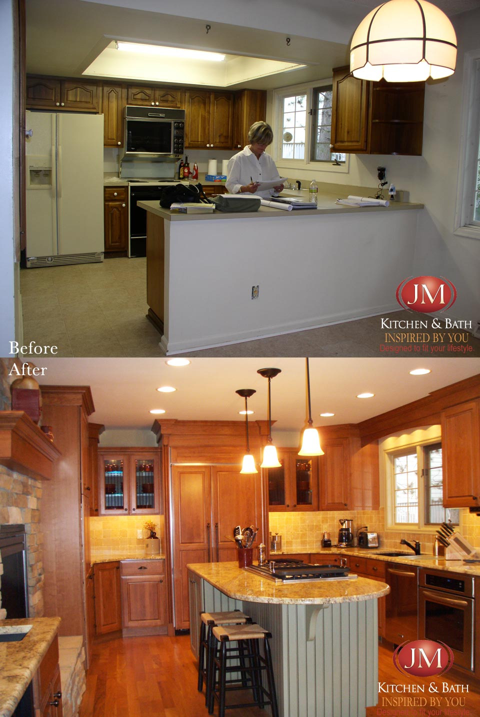 Kitchen Remodeling Denver Co
 Before and after kitchen remodel Denver CO by JM