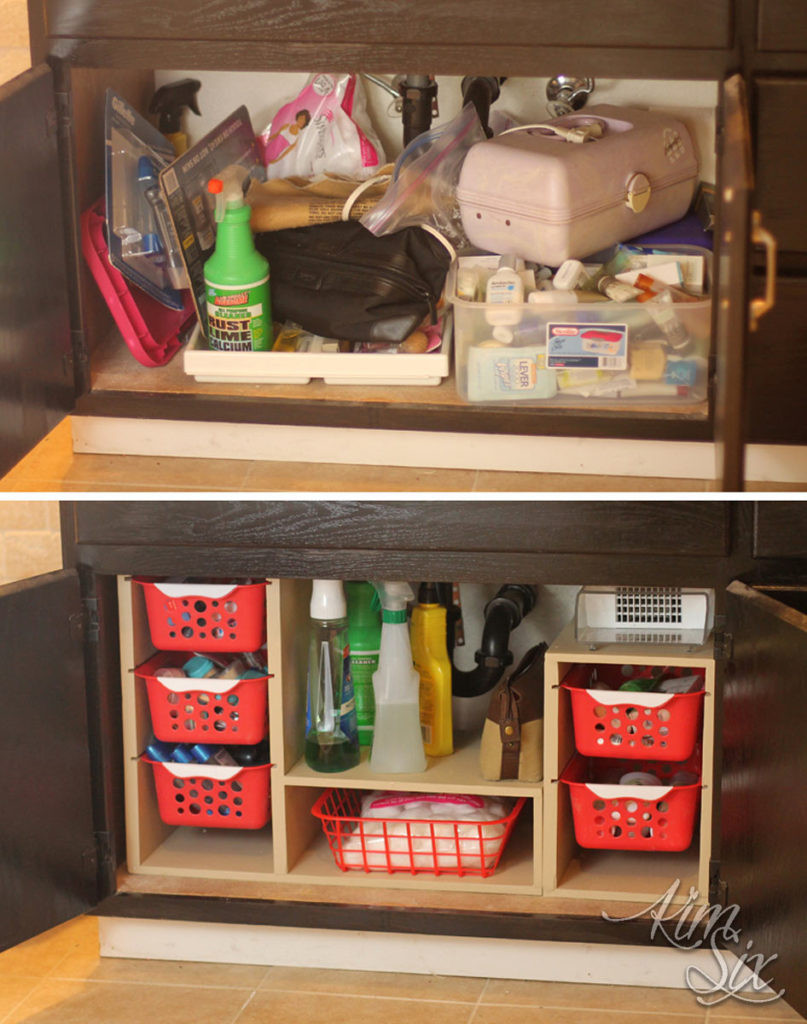 Kitchen Sink Organizer Ideas
 15 Dollar Store Organization Ideas For Every Area In Your Home