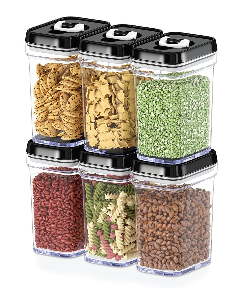 Kitchen Storage Container Sets
 Dwellza Kitchen Airtight Food Storage Containers with Lids