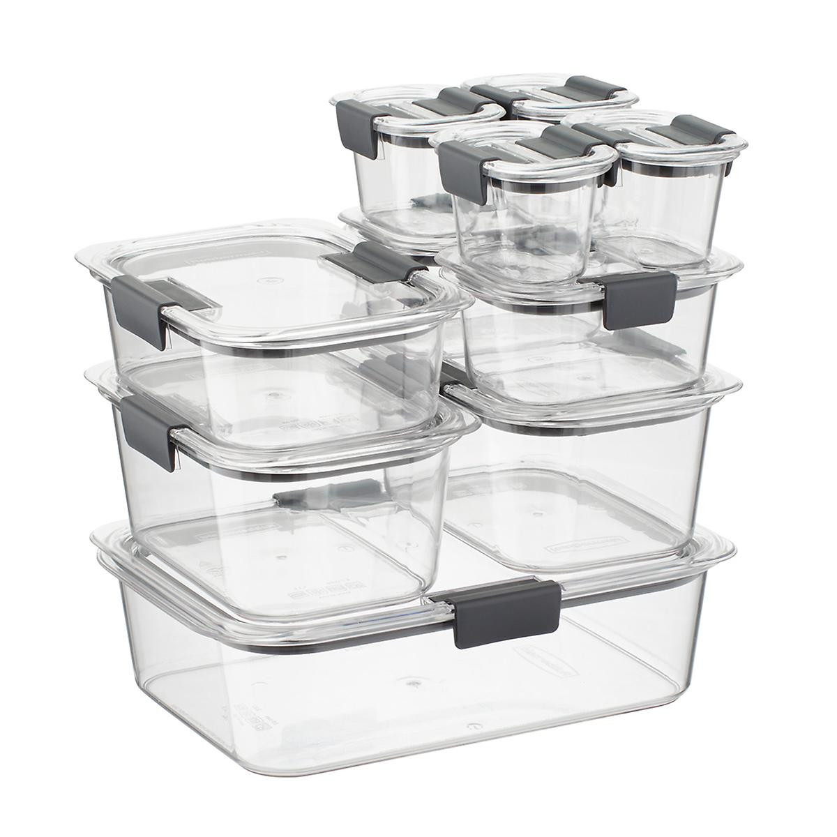 Kitchen Storage Container Sets
 Rubbermaid Brilliance Food Storage Containers Set of 20
