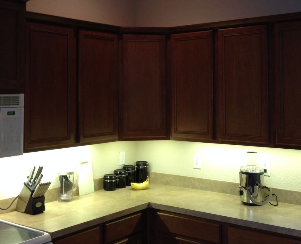 Kitchen Strip Lights Under Cabinet
 Kitchen Under Cabinet 5050 Bright Lighting Kit WARM WHITE