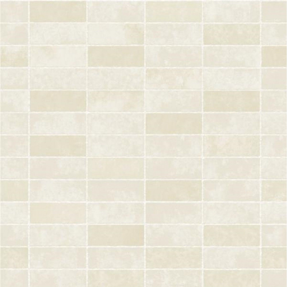 Kitchen Tile Wallpaper
 Fine Decor Ceramica Small Tile Effect Wallpaper Cream