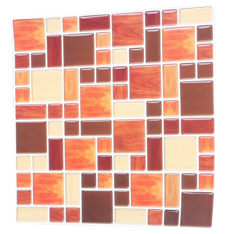 Kitchen Tile Wallpaper
 3D Tile Mosaic Pattern Wallpaper Modern Wall Background