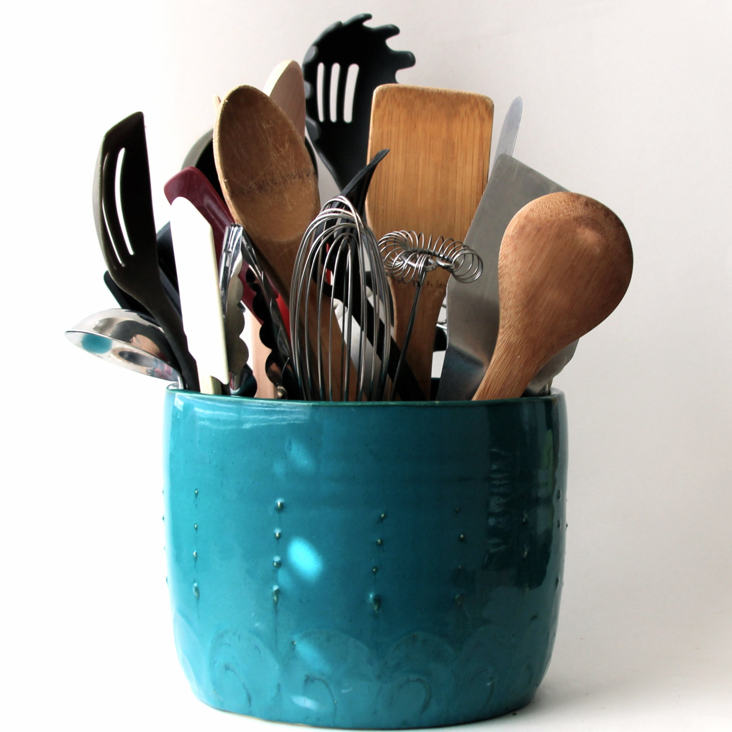 Kitchen Utensils Storage
 Extra Kitchen Utensil Holder Custom Color by