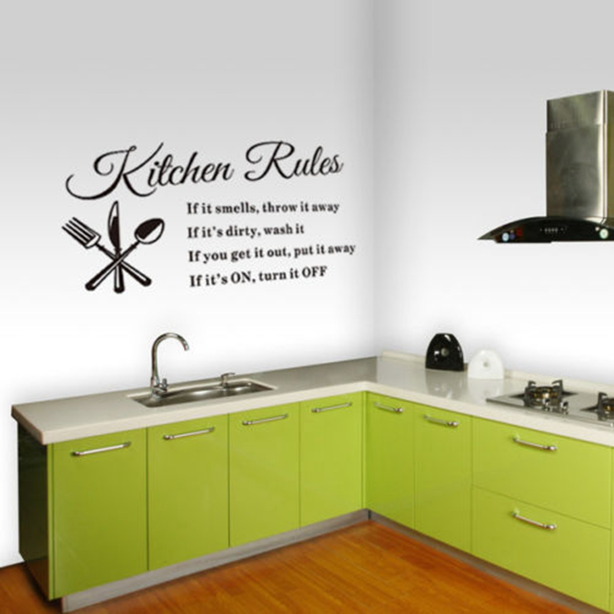 Kitchen Vinyl Wall Art
 DIY Removable Art Vinyl Quote Wall Sticker Decal Home