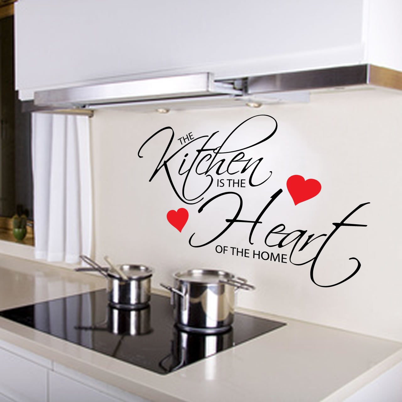 Kitchen Wall Decal Quotes Elegant Kitchen is the Heart the Home Quote Wall Sticker