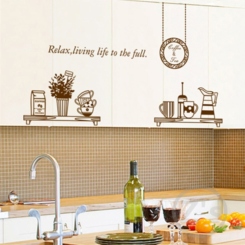 Kitchen Wall Decals Removable
 kitchen wall decals removable wall sticker home decoration
