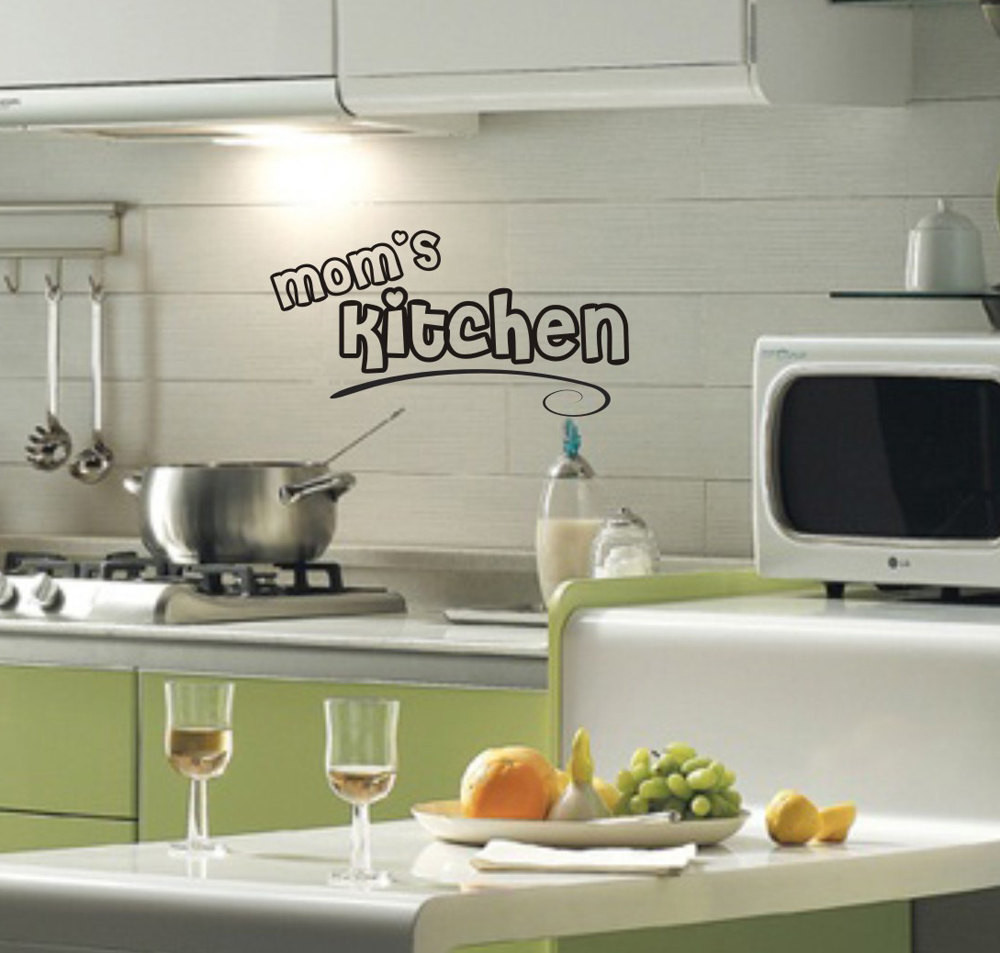 Kitchen Wall Decals Removable
 Mom s Kitchen wall decal removable sticker
