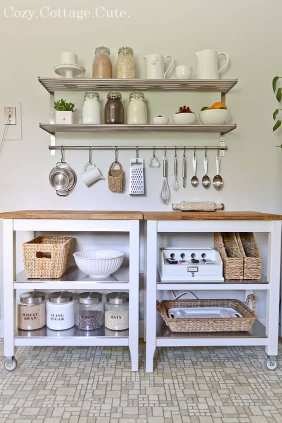 Kitchen Wall Storage Ideas
 Emphasize Small Spaces With Kitchen Wall Storage Ideas