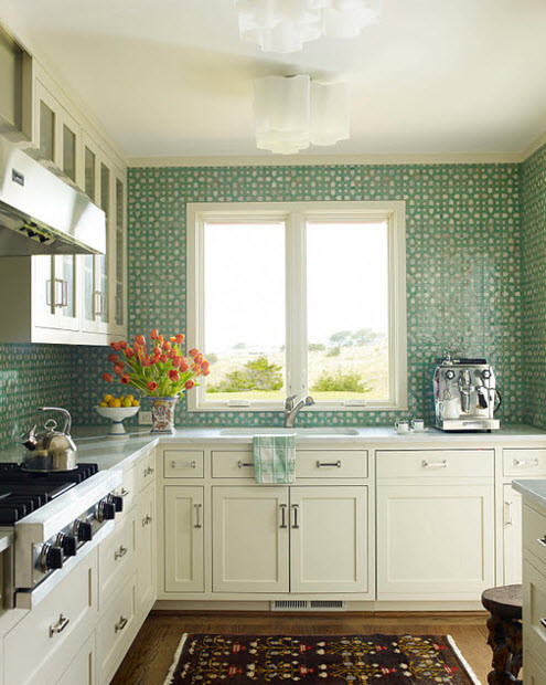 Kitchen Walls Pictures
 Inspiration Tiled kitchen walls