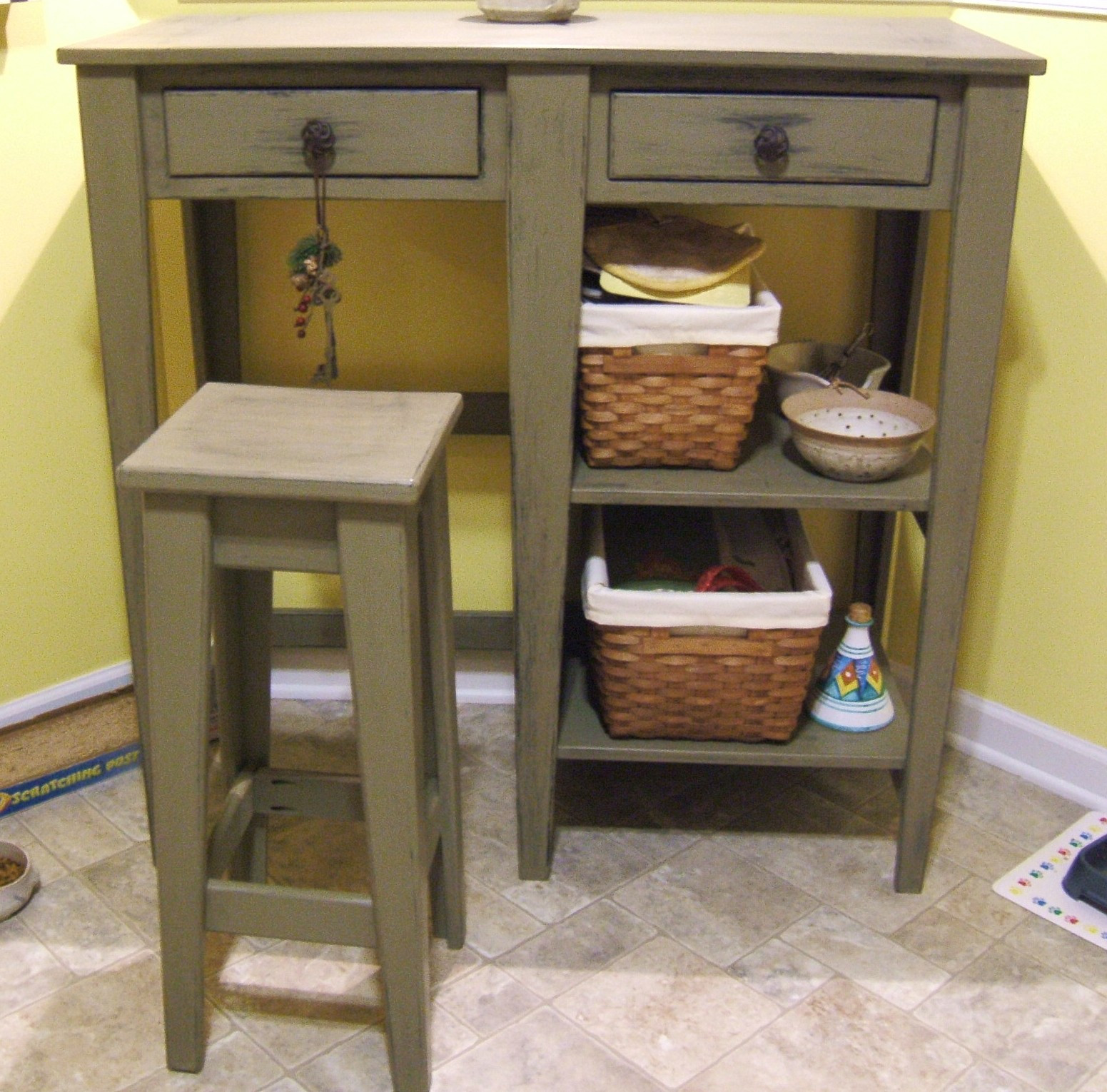 Kitchen Work Tables With Storage
 Custom Furniture Page 6