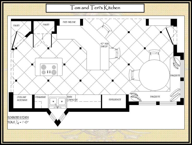 Kitchenette Floor Plans
 Kitchens Patterson Decorating Group Portfolio