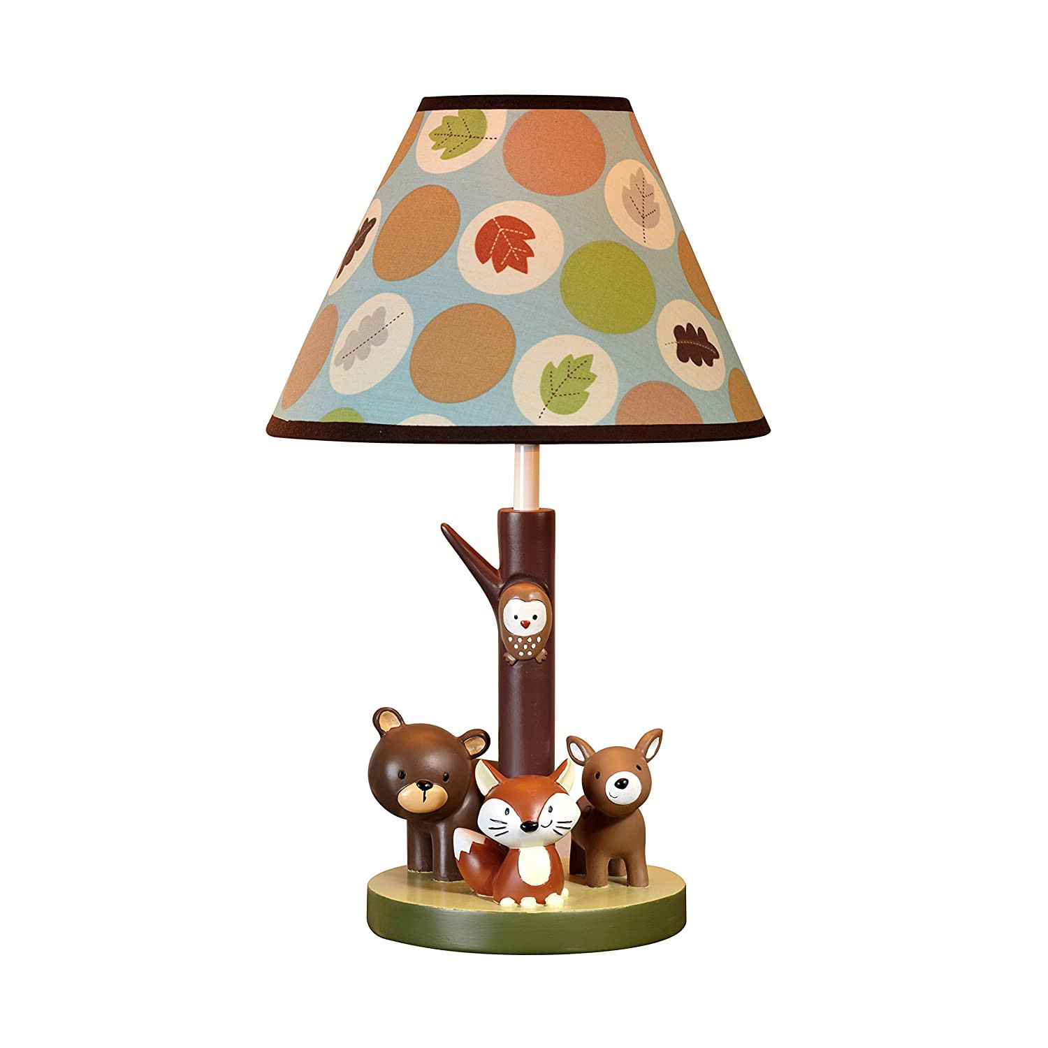 Lamp Shades For Kids Room
 Lamp Shade Woodland Animals Bear Deer Nursery Light Baby
