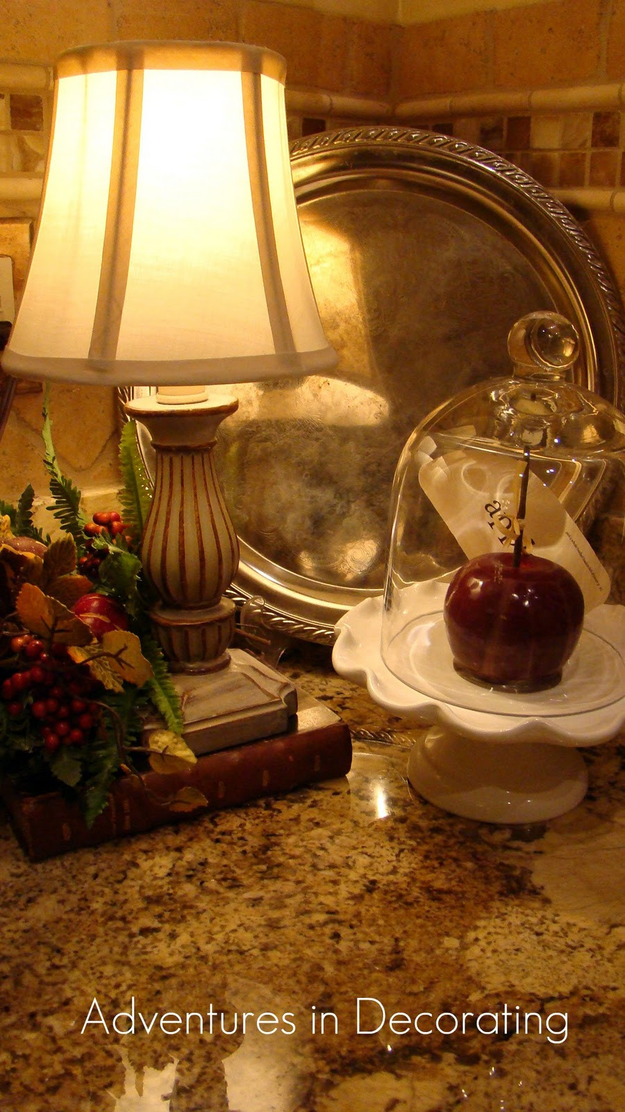 Lamps For Kitchen Counters
 Adventures in Decorating Fall in the Kitchen