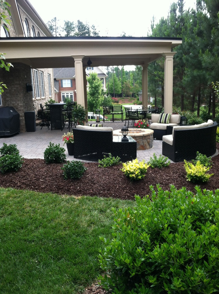 Landscape Around A Patio
 Patio Raised Covered House Skirting Smart Solution For