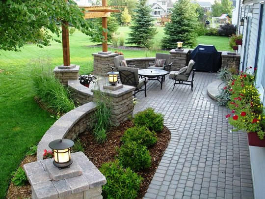 Landscape Around Concrete Patio
 Add a Finished Look to Your Landscape with Concrete Yes