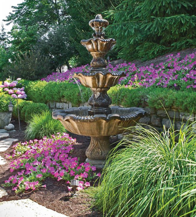 Landscape Around Fountain Lovely 17 Best Images About Fountain Landscaping On Pinterest