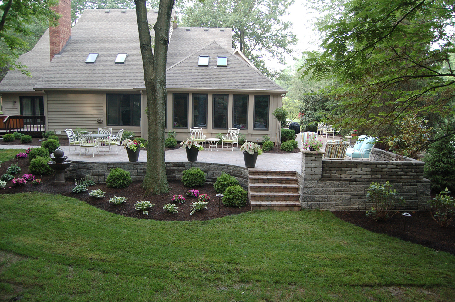 Landscape Around Patio Ideas
 Patios and Walkways Archives TinkerTurf