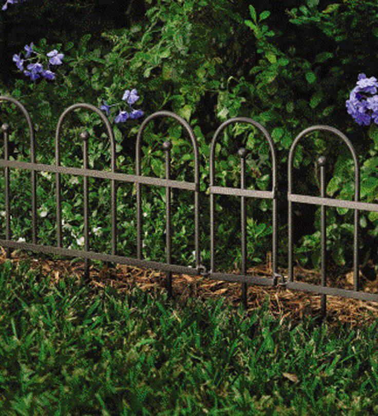 Landscape Border Fence
 16 best Garden Border Fencing images on Pinterest