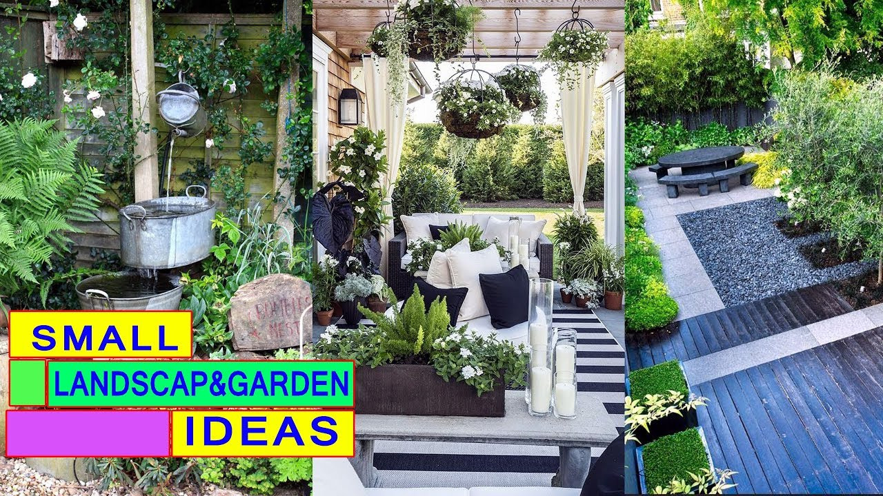 Landscape Design For Small Spaces
 50 Landscape Design and Small garden idea For Small Spaces