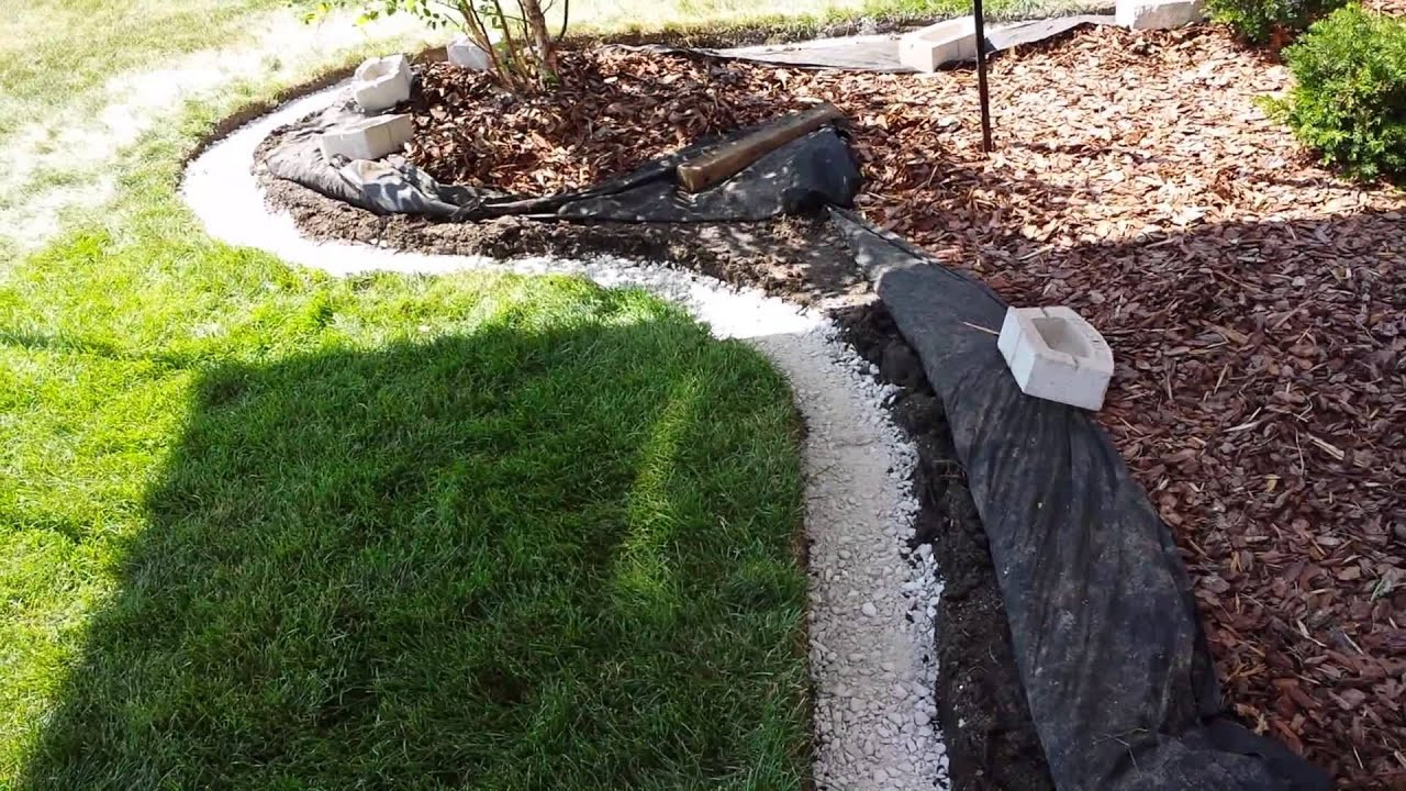 Landscape Edging Blocks
 How to add landscape edging block to your landscaping