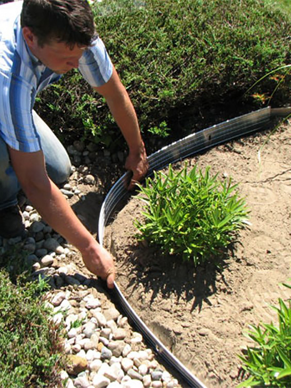 Landscape Edging Border
 Metal Garden Edging EasyFlex™ Aluminum Edging 24