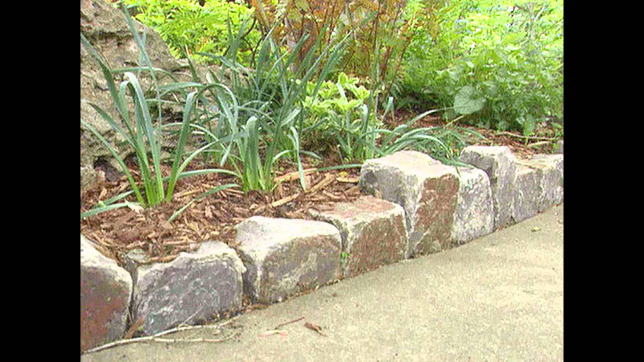 Landscape Edging Stones
 [Garden Ideas] Stone garden edging ideas